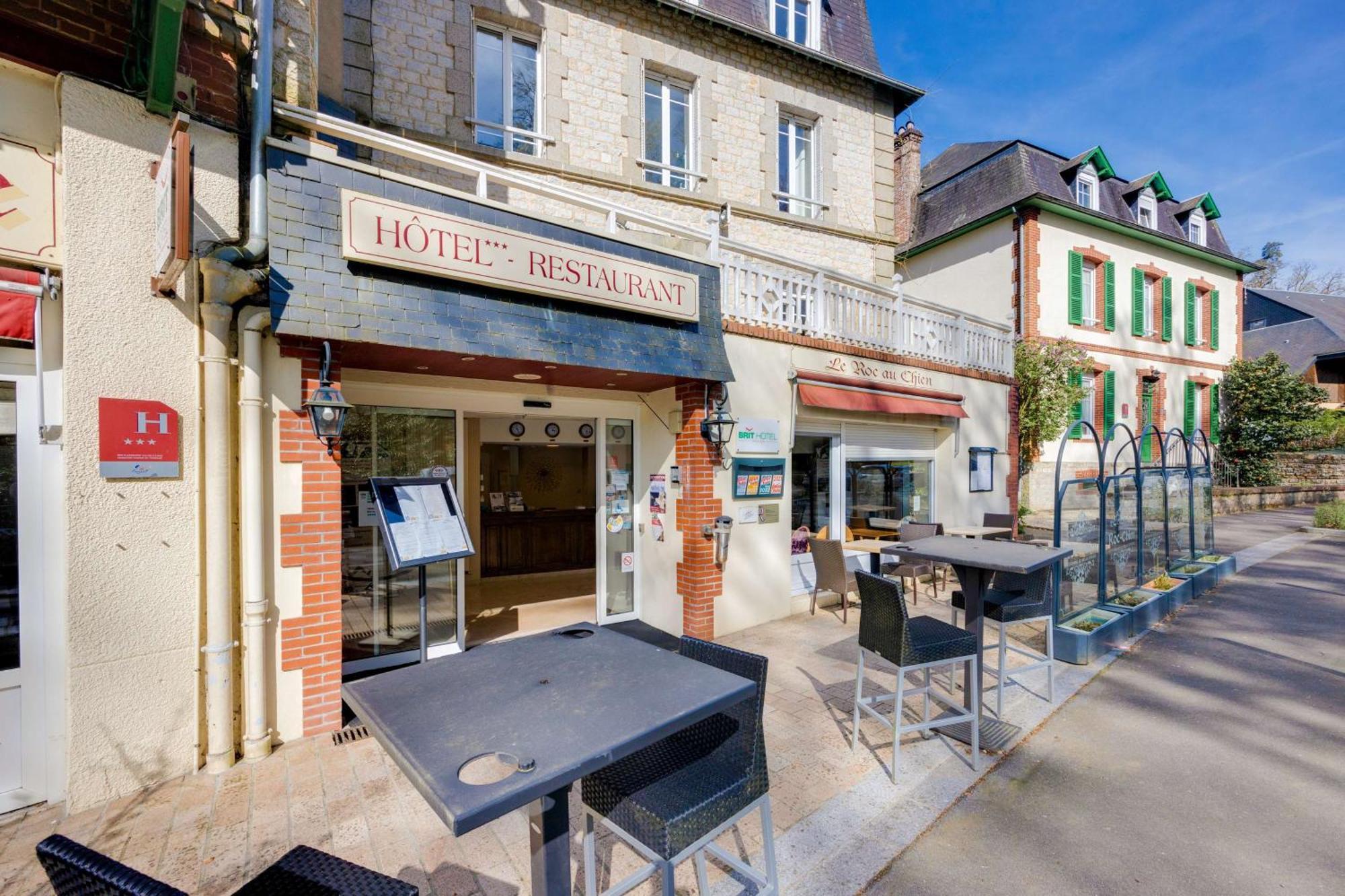 Brit Hotel & Spa Le Roc Au Chien Bagnoles de l'Orne Normandie 외부 사진
