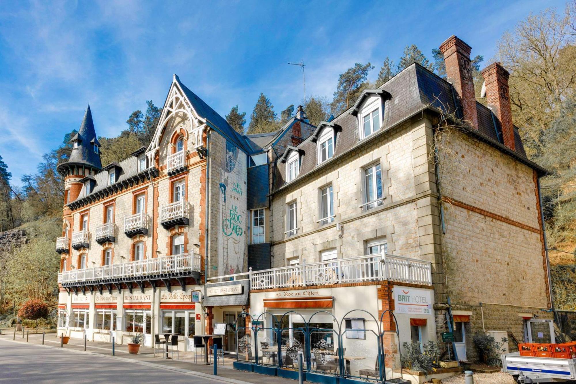 Brit Hotel & Spa Le Roc Au Chien Bagnoles de l'Orne Normandie 외부 사진