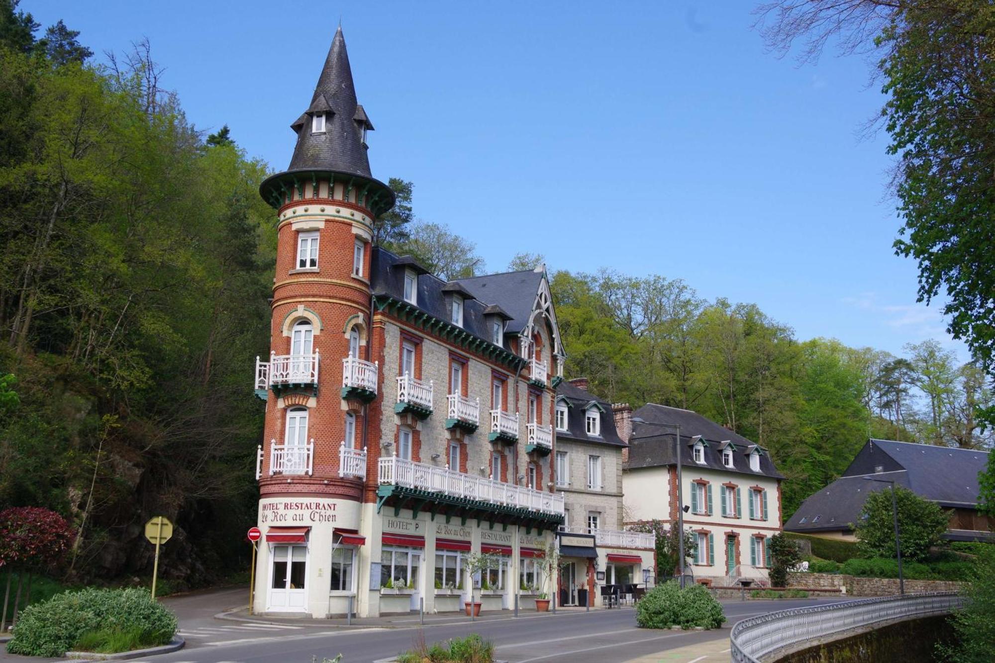 Brit Hotel & Spa Le Roc Au Chien Bagnoles de l'Orne Normandie 외부 사진